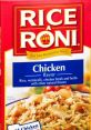 Rice-A-Roni Chicken flavor box featuring rice and vermicelli. Popular San Francisco treat perfect for quick meals.