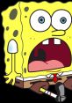 SpongeBob SquarePants with a surprised expression, character from the popular animated series, vibrant yellow sponge.