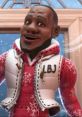 Animated character in a festive sweater resembling a basketball player promotes the "Wanna Sprite Cranberry" flavor.