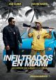 Kevin Hart and Ice Cube in "Infiltrados en Miami," showcasing comedy and action in a vibrant Miami setting.