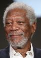 Morgan Freeman smiling, showcasing his distinguished features and iconic gray hair, reflecting his legendary acting career.