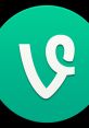 Vine logo on a vibrant green background, symbolizing the short video platform that revolutionized social media content.