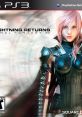 Lightning Returns: Final Fantasy XIII cover featuring Lightning in a striking pose, showcasing her iconic armor and style.