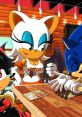 Sonic and friends gathered at Hooters, enjoying a fun meal as they browse the menu together. Adventure meets dining!