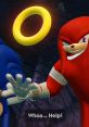 Sonic and Knuckles team up, facing challenges in a vibrant adventure scene with a glowing ring.