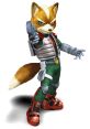 Fox McCloud, hero of Star Fox 64, poses with a blaster, showcasing his tactical gear and determined expression.