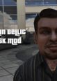 Niko Bellic character from GTA IV showcased in a custom mod, highlighting detailed graphics and iconic appearance.