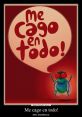 Me Cago The unmistakable of frustration and anger fills the air as someone exclaims, "ME CAGO EN TODO OSTIA TIO!" The raw