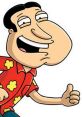 Quagmire from Family Guy flashing a thumbs-up, wearing a vibrant floral shirt and showcasing his iconic grin.