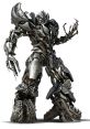 Megatron The first that is immediately recognizable to any Transformers fan is the iconic voice of Megatron. It is deep,