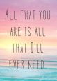 That You Are Are you going to finish that? The of those words echoed through the room, filled with anticipation and perhaps