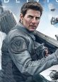 Tom Cruise in a futuristic suit, holding a weapon, from the sci-fi film "Oblivion - Original Motion Picture Track.