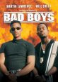 Martin Lawrence and Will Smith in iconic roles from the action-comedy "Bad Boys," set against a fiery backdrop.