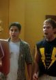 Excited characters from American Pie 2 react to a surprising moment, embodying the film's comedic themes and youthful energy.