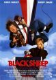 Chris Farley and David Spade in a comedic scene from the movie Black Sheep, showcasing a humorous political campaign theme.