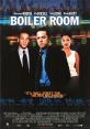 Boiler Room movie poster featuring Giovanni Ribisi, Vin Diesel, and Nia Long, showcasing Wall Street's high-stakes world.