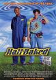 Half Baked movie poster featuring two friends smiling in colorful outfits, promoting a comedic adventure about cannabis culture.