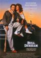 Kevin Costner and Susan Sarandon in Bull Durham, a classic romantic sports film about love and baseball.