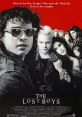 Iconic poster of "The Lost Boys," showcasing vampire teens with taglines about immortality and nightlife.