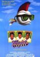 Classic baseball comedy "Major League" poster featuring a quirky baseball character with sunglasses and a colorful mohawk.