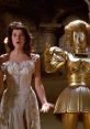 Princess Vespa and Dot Matrix in a comedic scene from the cult classic Spaceballs, showcasing sci-fi humor and memorable characters.