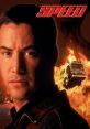 Keanu Reeves stars in the action-packed film "Speed," showcasing a thrilling bus chase amidst explosions.