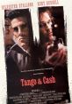 Sylvester Stallone and Kurt Russell in "Tango & Cash," a classic buddy cop film showcasing their rivalry and teamwork.