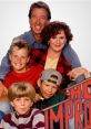 Cast of the classic Home Improvement TV show, showcasing family dynamics and humor in home renovation adventures.