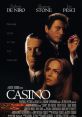 Prominent actors Robert De Niro, Sharon Stone, and Joe Pesci star in the iconic film "Casino," directed by Martin Scorsese.