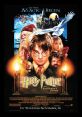 Harry Potter and the Sorcerer's Stone movie poster featuring iconic characters and enchanting Hogwarts setting.