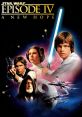 Star Wars Episode IV: A New Hope featuring iconic characters like Luke, Leia, and Obi-Wan in a space adventure.