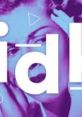 Retro graphic featuring bold "IDK" text over a distressed woman's face, reflecting confusion or uncertainty in vibrant colors.