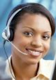 Friendly customer service representative with a headset, ready to assist with inquiries related to Canadian drug services.