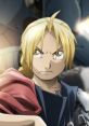 Edward Elric with his signature blonde hair and determined expression, showcasing his alchemist strengths and resolve.