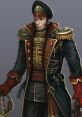 Regal Warhammer 40k Commissar in ornate uniform, showcasing power and authority with decorative details and a commanding presence.