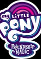 My Little Pony logo featuring vibrant colors and playful typography emphasizing Friendship Is Magic theme.