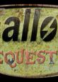 Fallout: Equestria logo with a distressed, rusted yellow background showcasing the iconic title design and unique art style.