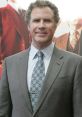 Will Ferrell smiles confidently in a stylish suit, showcasing his signature charm at a movie premiere event.