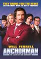 Anchorman: The Legend of Ron Burgundy poster featuring Will Ferrell and the iconic news team in vibrant 70s style.