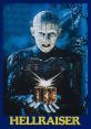 Pinhead from Hellraiser (1987) holds the iconic Lament Configuration, surrounded by dark, eerie atmosphere and chains.