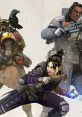 Apex Legends characters in action, showcasing diverse abilities and vibrant designs, highlighting teamwork in gameplay.