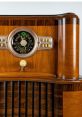 Vintage wooden radio console with a classic dial and intricate design, showcasing timeless craftsmanship and nostalgia.