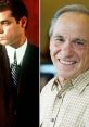 Henry Hill's character in Goodfellas juxtaposed with an older version, illustrating the journey of a mobster's life.