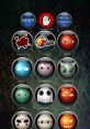 Collection of scary ringtones icons featuring creepy designs like ghosts, monsters, and horror sound effects.