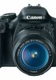 Canon SLR digital camera with an EF-S 18-55mm zoom lens, ideal for photography enthusiasts and beginners.