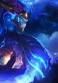 Aurelion Sol, the celestial dragon, radiates cosmic energy with vibrant colors and a powerful aura in League of Legends.