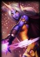 Soraka from League of Legends casting a spell, showcasing her vibrant blue skin and striking features in a magical setting.