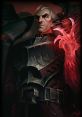 Swain from League of Legends, showcasing his dark attire and sinister abilities, embodying power and strategy on the battlefield.