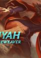 Taliyah, the Galewalker, showcases her magical abilities in League of Legends with dynamic movement and vibrant attire.