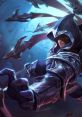 Talon from League of Legends, showcasing his stealthy and lethal appearance with iconic blades in action.